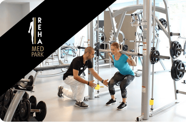 Der großzügige Trainingskomplex